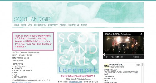 SCOTLAND GIRL official WEB.clipular