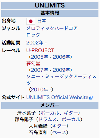 UNLIMITS - Wikipedia.clipular
