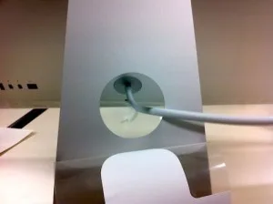 iMacの後部