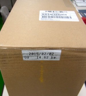 iMac発送時の重さ