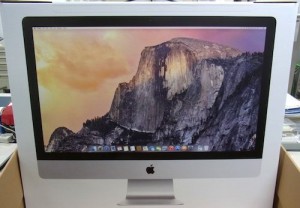 デスクトップピクチャーはYOSEMITE
