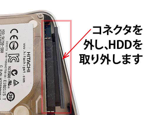 MacBook Pro Mid2012のHDDとSATAコネクタ